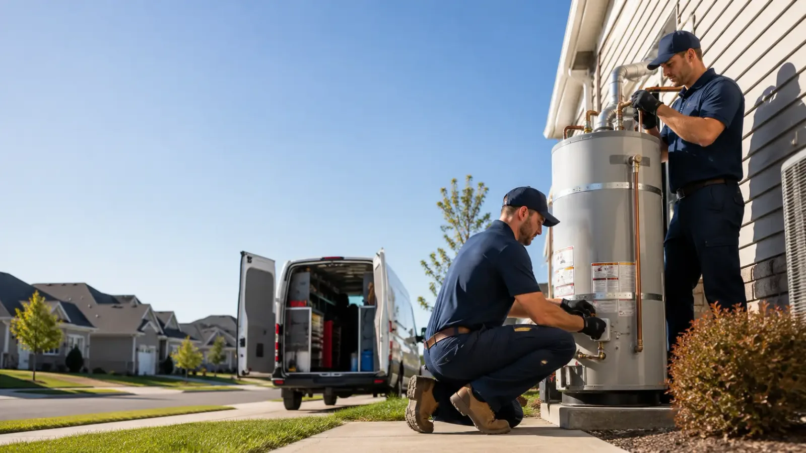 Water Heater Installation in Farmer, OH